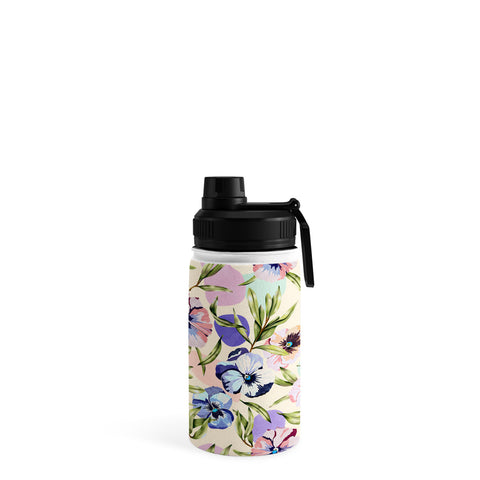 Marta Barragan Camarasa Nice tropical garden pastel C Water Bottle