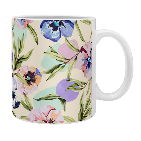 Marta Barragan Camarasa Nice tropical garden pastel C Coffee Mug