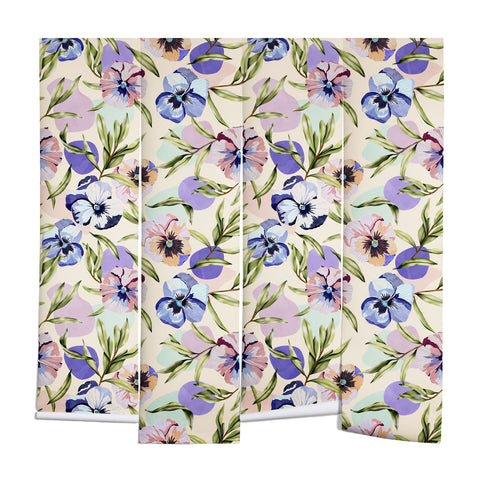 Marta Barragan Camarasa Nice tropical garden pastel C Wall Mural