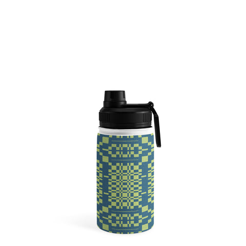 Marta Barragan Camarasa Nostalgic Grid Design Water Bottle