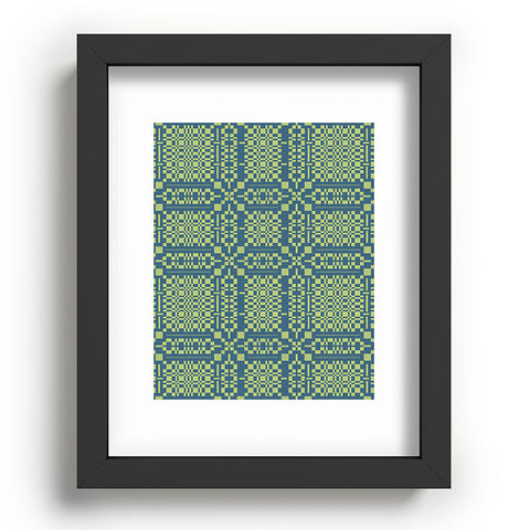 Marta Barragan Camarasa Nostalgic Grid Design Recessed Framing Rectangle