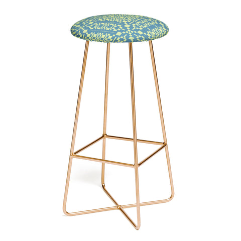 Marta Barragan Camarasa Nostalgic Grid Design Bar Stool