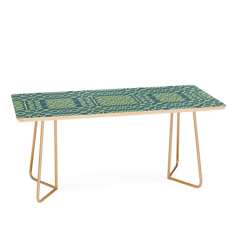Marta Barragan Camarasa Nostalgic Grid Design Coffee Table