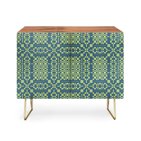 Marta Barragan Camarasa Nostalgic Grid Design Credenza