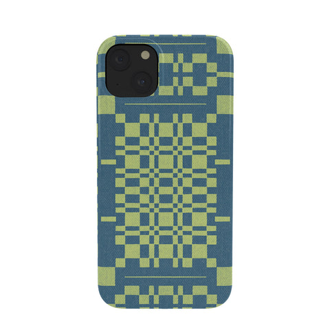 Marta Barragan Camarasa Nostalgic Grid Design Phone Case
