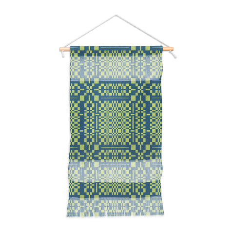 Marta Barragan Camarasa Nostalgic Grid Design Wall Hanging Portrait