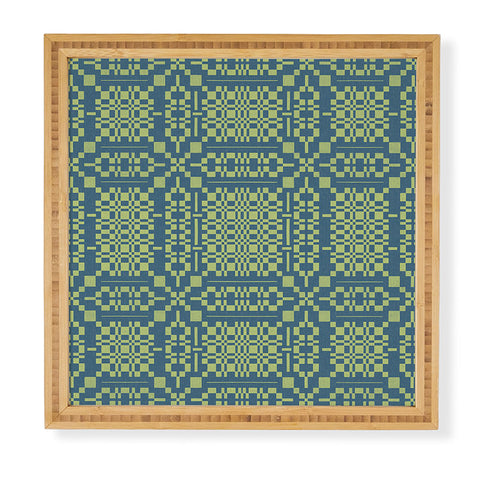 Marta Barragan Camarasa Nostalgic Grid Design Framed Wall Art