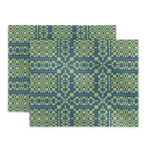 Marta Barragan Camarasa Nostalgic Grid Design Placemat