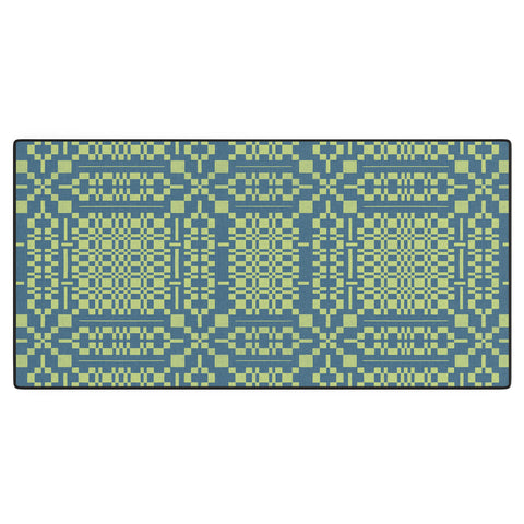 Marta Barragan Camarasa Nostalgic Grid Design Desk Mat