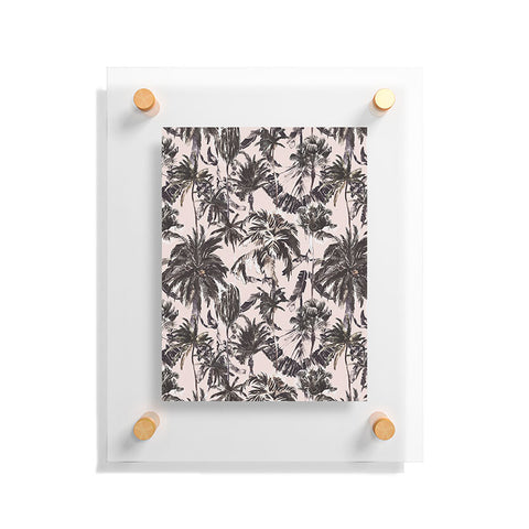 Marta Barragan Camarasa Obsession tropical palm trees Floating Acrylic Print