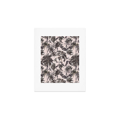 Marta Barragan Camarasa Obsession tropical palm trees Art Print