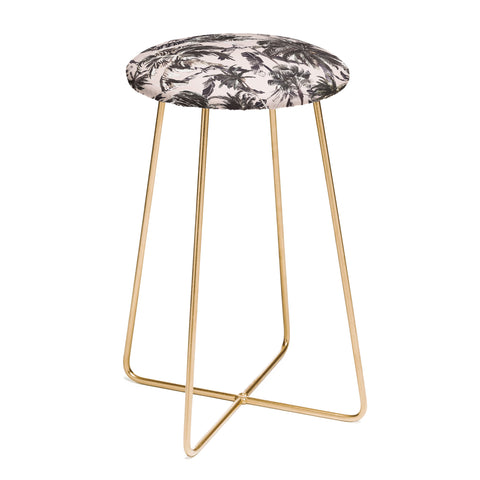 Marta Barragan Camarasa Obsession tropical palm trees Counter Stool