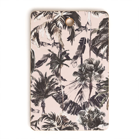 Marta Barragan Camarasa Obsession tropical palm trees Cutting Board Rectangle