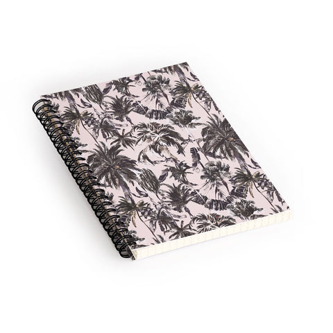 Marta Barragan Camarasa Obsession tropical palm trees Spiral Notebook