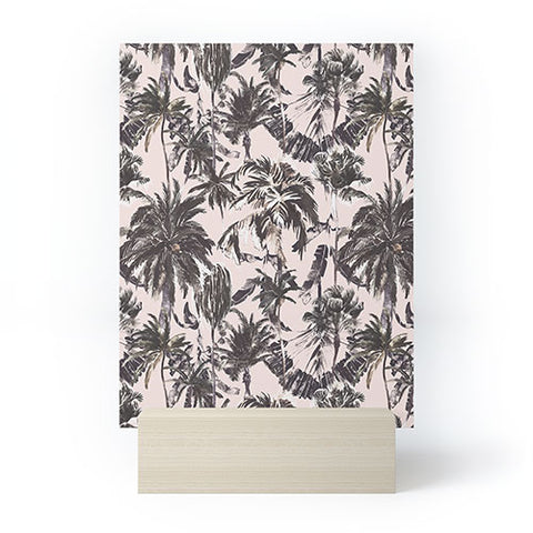 Marta Barragan Camarasa Obsession tropical palm trees Mini Art Print