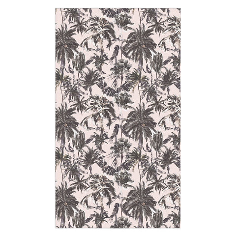 Marta Barragan Camarasa Obsession tropical palm trees Tablecloth
