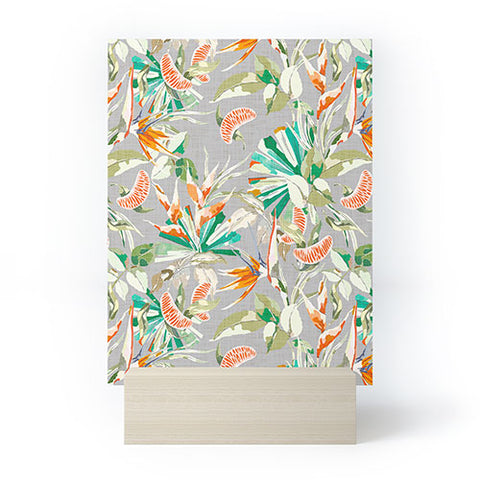 Marta Barragan Camarasa Orange in the palms jungle 201 Mini Art Print