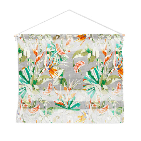 Marta Barragan Camarasa Orange in the palms jungle 201 Wall Hanging Landscape