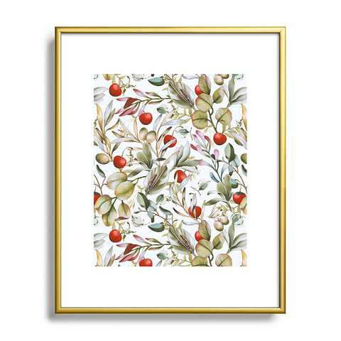 Marta Barragan Camarasa Orchard Elegance Serene Metal Framed Art Print