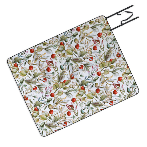 Marta Barragan Camarasa Orchard Elegance Serene Picnic Blanket