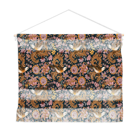 Marta Barragan Camarasa Ornate Bird Garden Wall Hanging Landscape