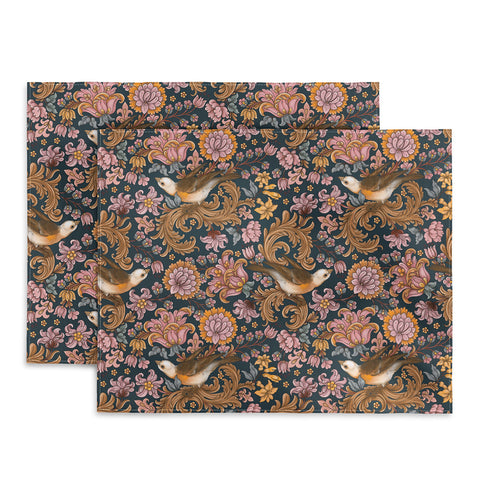 Marta Barragan Camarasa Ornate Bird Garden Placemat