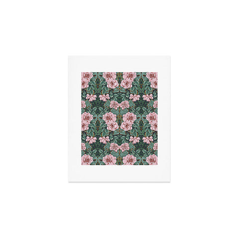Marta Barragan Camarasa Ornate Vintage Rose Garden Art Print