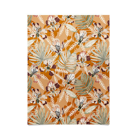 Marta Barragan Camarasa Paint modern tropical garden G Poster