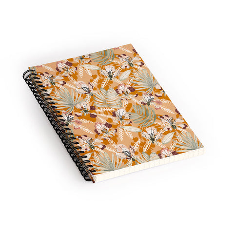 Marta Barragan Camarasa Paint modern tropical garden G Spiral Notebook