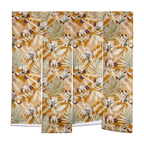 Marta Barragan Camarasa Paint modern tropical garden G Wall Mural