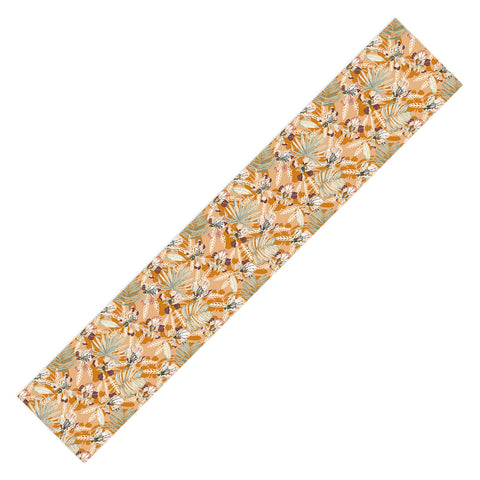 Marta Barragan Camarasa Paint modern tropical garden G Table Runner