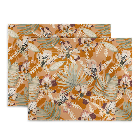 Marta Barragan Camarasa Paint modern tropical garden G Placemat