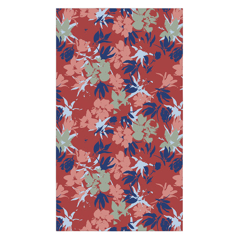Marta Barragan Camarasa Paintbrush garden blooms B Tablecloth