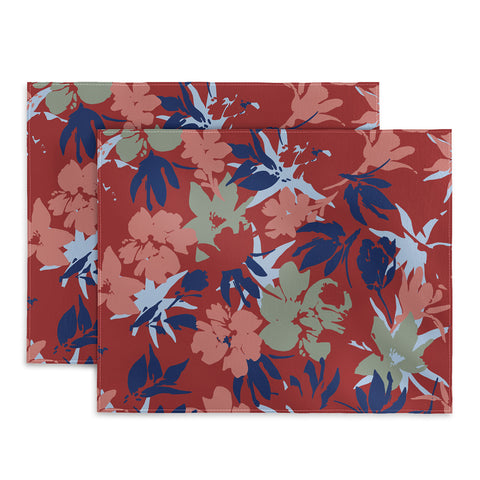 Marta Barragan Camarasa Paintbrush garden blooms B Placemat