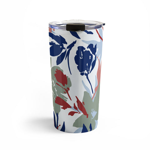 Marta Barragan Camarasa Paintbrush garden blooms Travel Mug