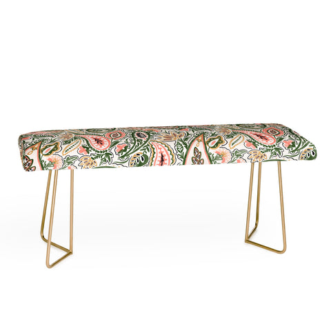 Marta Barragan Camarasa Paisley Garden Delight Bench