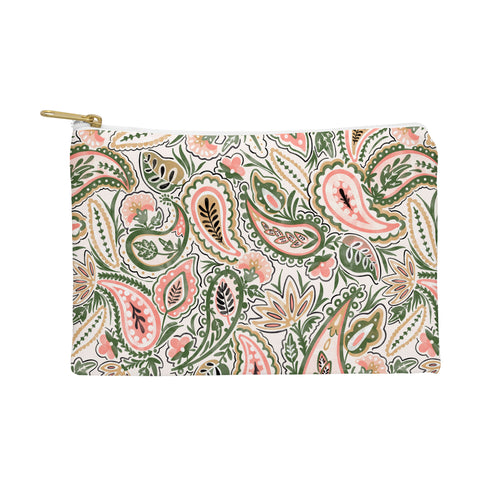 Marta Barragan Camarasa Paisley Garden Delight Pouch