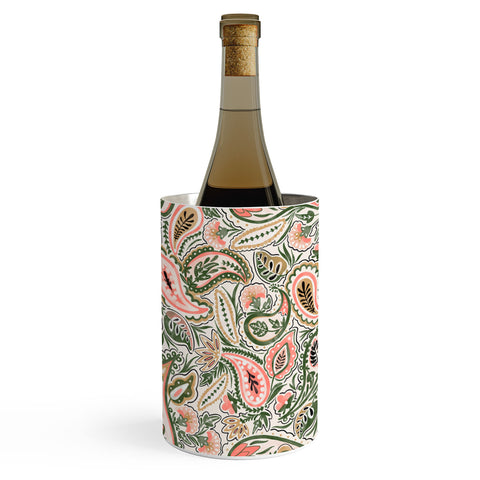 Marta Barragan Camarasa Paisley Garden Delight Wine Chiller