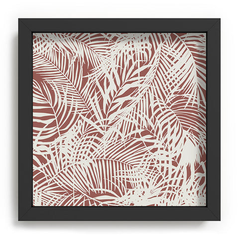 Marta Barragan Camarasa Palm leaf monochrome WPM Recessed Framing Square