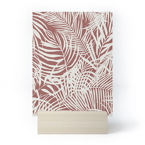Marta Barragan Camarasa Palm leaf monochrome WPM Mini Art Print