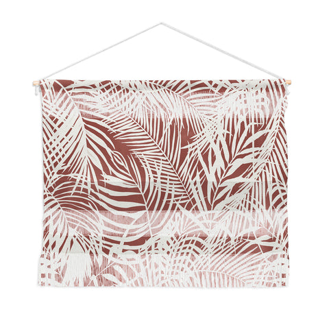 Marta Barragan Camarasa Palm leaf monochrome WPM Wall Hanging Landscape