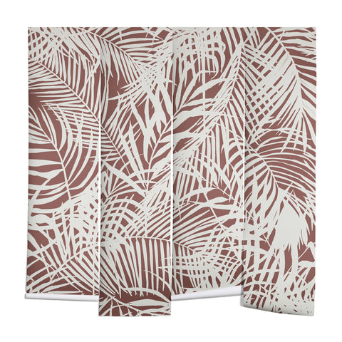 Marta Barragan Camarasa Palm leaf monochrome WPM Wall Mural