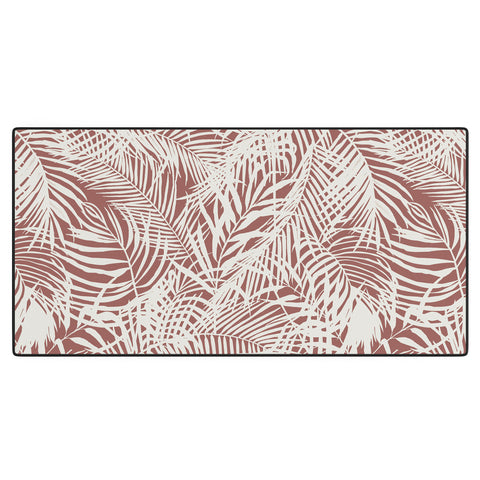 Marta Barragan Camarasa Palm leaf monochrome WPM Desk Mat