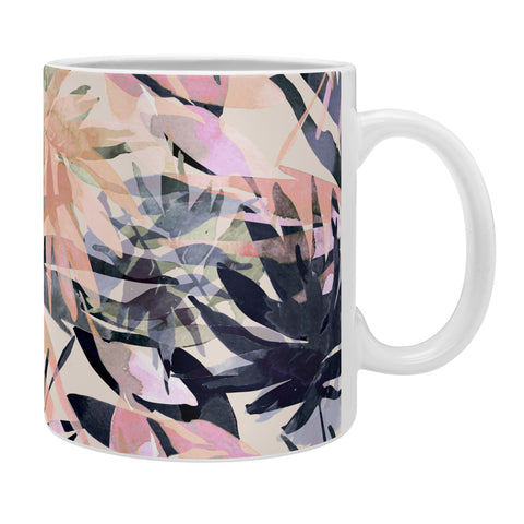 Marta Barragan Camarasa Palms leaf colorful paint PB Coffee Mug
