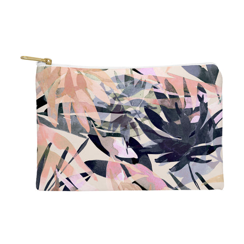 Marta Barragan Camarasa Palms leaf colorful paint PB Pouch