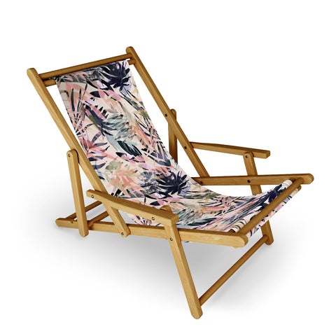 Marta Barragan Camarasa Palms leaf colorful paint PB Sling Chair