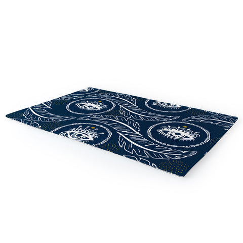 Marta Barragan Camarasa Pattern boho eyes III Area Rug