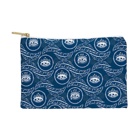 Marta Barragan Camarasa Pattern boho eyes III Pouch