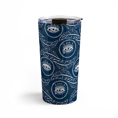 Marta Barragan Camarasa Pattern boho eyes III Travel Mug