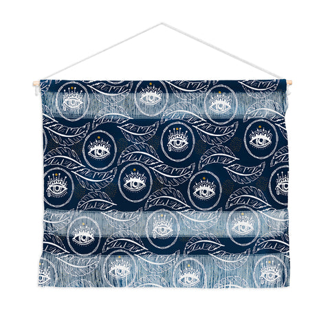 Marta Barragan Camarasa Pattern boho eyes III Wall Hanging Landscape